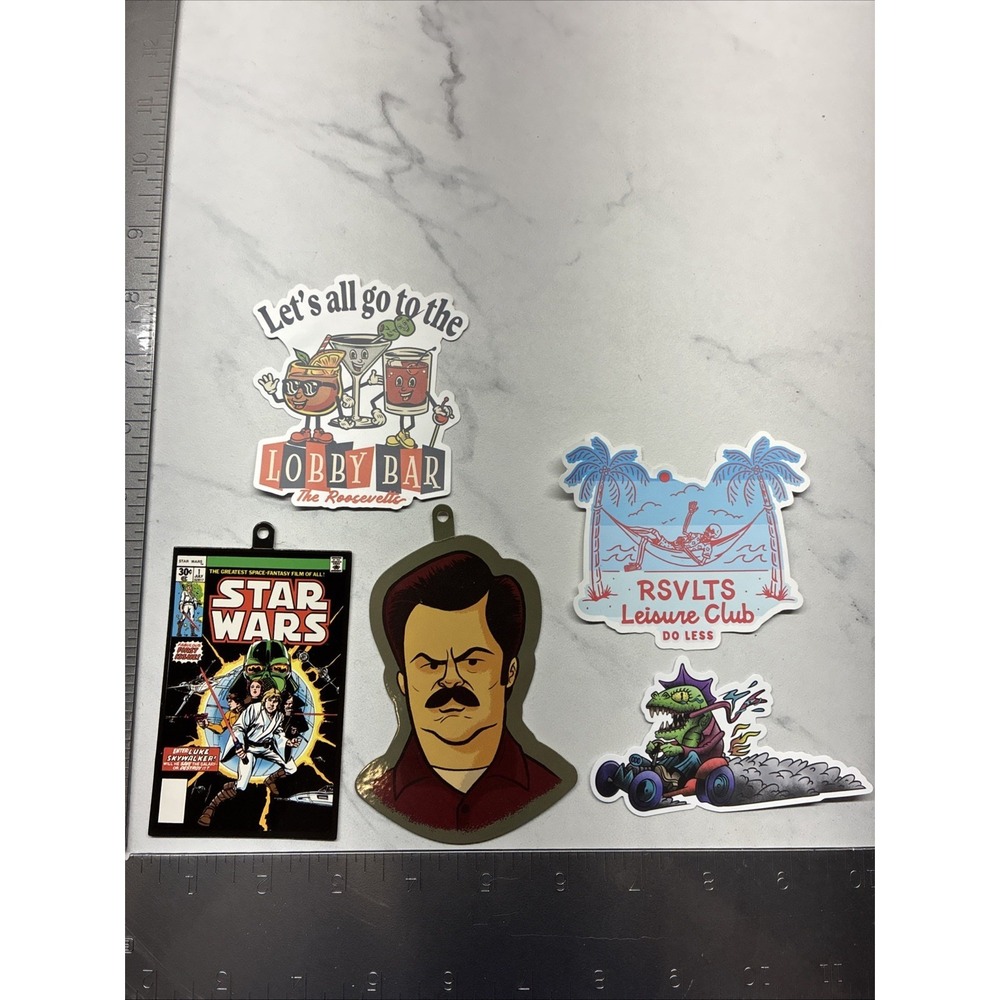 RSVLTS Lot of 5 Stickers (The Roosevelts)